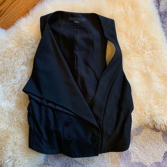 Alexander Wang Jackets & Blazers - Alexander Wang Asymmetrical Tuxedo Vest